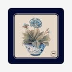 Pale Blue Auricula Coasters