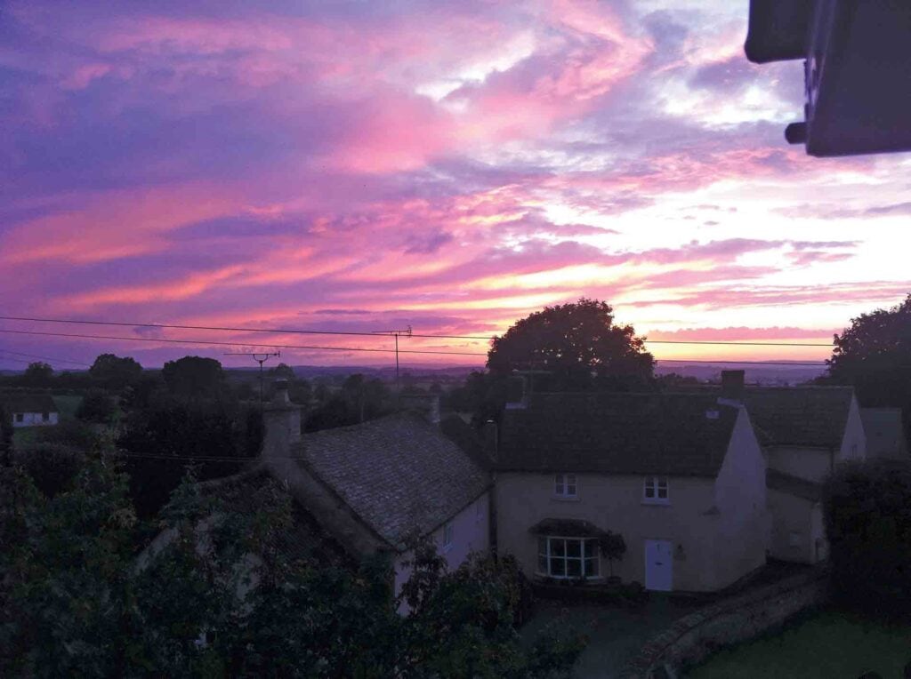 Hillesley Sunset