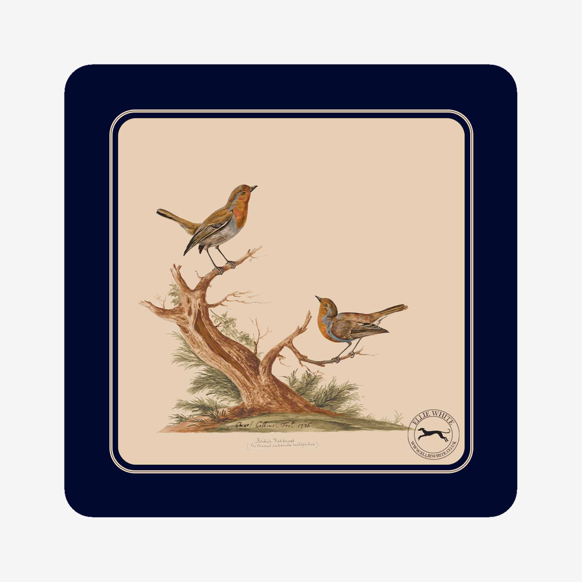 Robin Coaster | Robin Drinks Mat